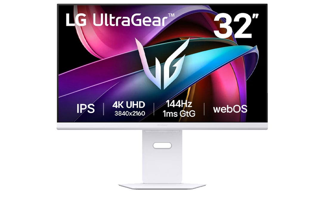 צג גיימינג חכם "32 LG UltraGear™‎ תוצרת LG דגם: 32G810SA-W