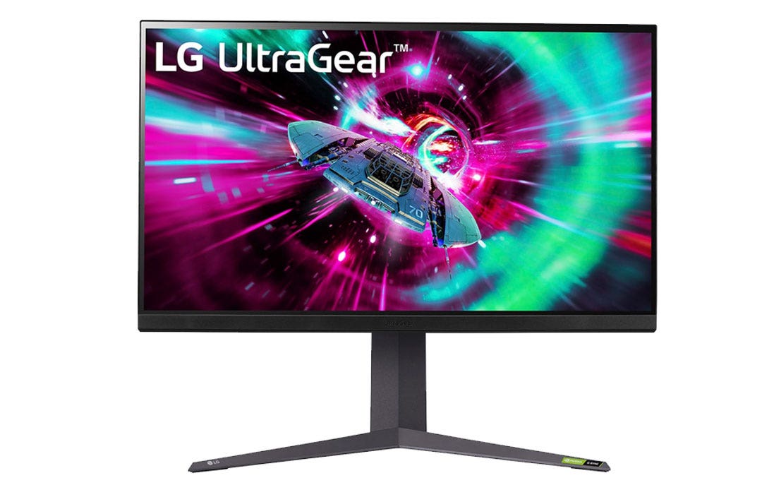 מסך מחשב "32 UltraGear™ 4K UHD IPS תוצרת LG דגם: 32GR93U-B