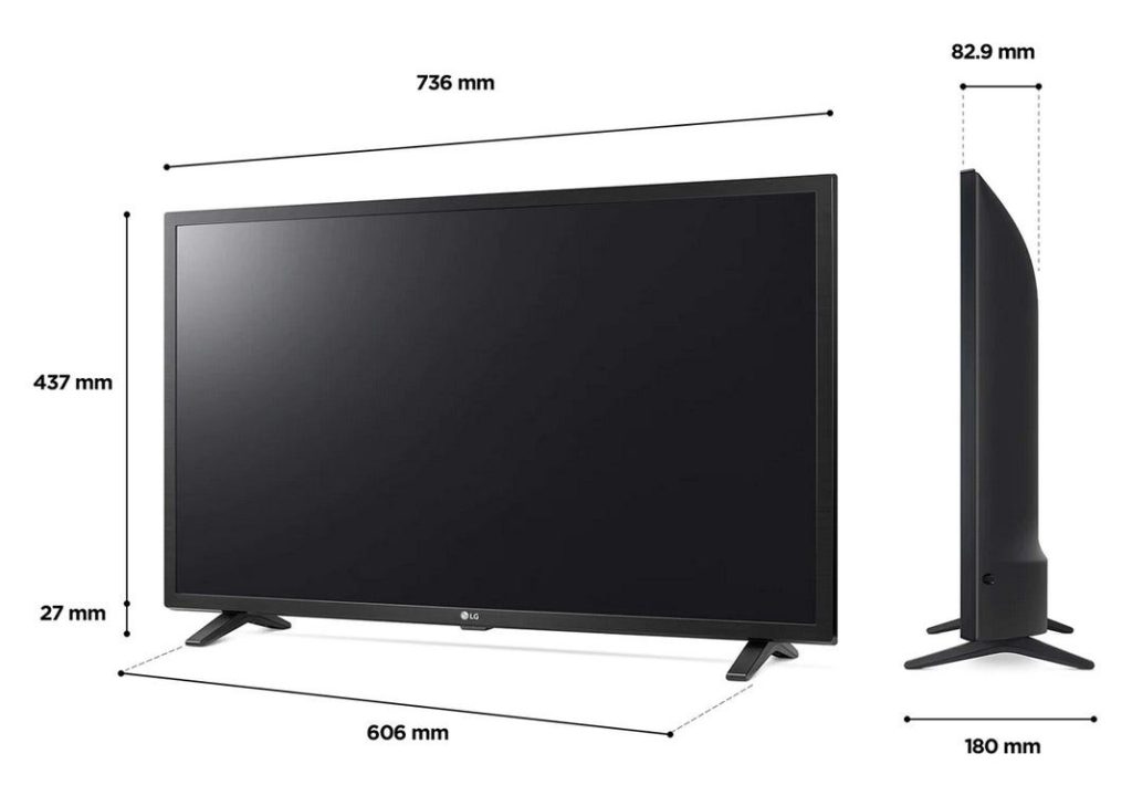 טלוויזיה "32 חכמה LG HD דגם: 32LQ630B6LB - תמונה נוספת