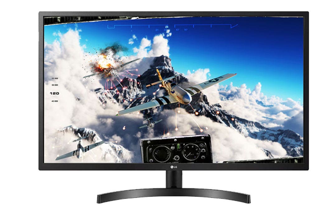 מסך מחשב "32 Full HD IPS תומך HDR10 ביחס 16:9 תוצרת LG דגם: 32ML600M-B