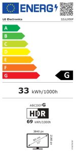 מסך מחשב "LED 32 ברזולוציית 4K UHD עם פאנל IPS תמיכה בתקן HDR 10 דגם: 32UL950-W - תמונה נוספת