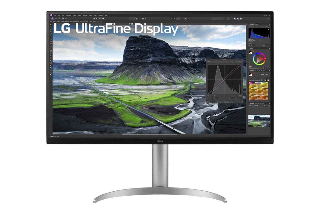 מסך מחשב "32 UHD 4K (3840×2160) IPS מקצועי עם ™USB Type-C תומך ™ HDR400/FreeSync תוצרת LG דגם: 32UQ850V-W
