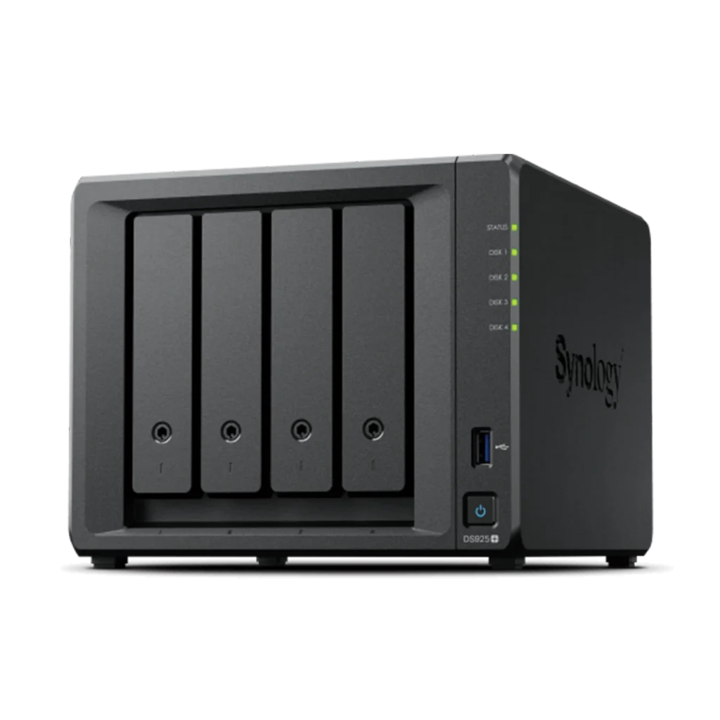 שרת אחסון מתקדם DS925+ – 4 מבית SYNOLOGY