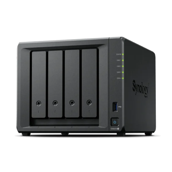שרת אחסון מתקדם DS925+‎ – 4 מבית SYNOLOGY