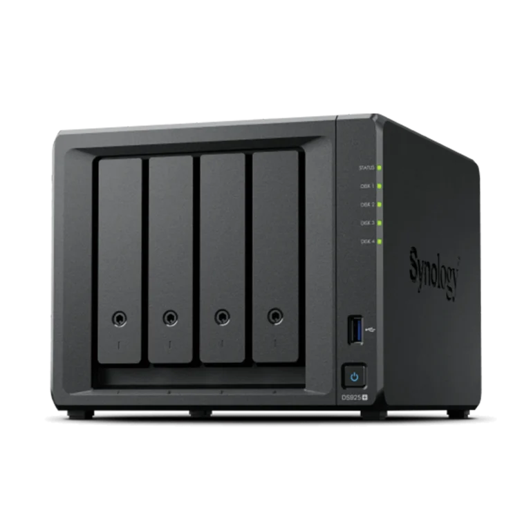 שרת אחסון מתקדם DS925+ – 4 מבית SYNOLOGY