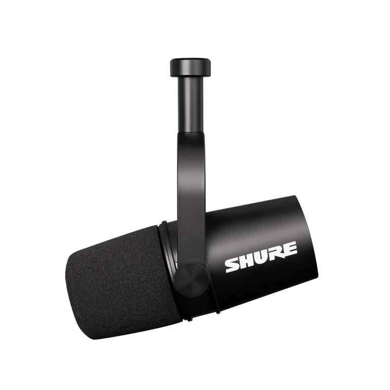 מיקרופון SHURE MV7X דינמי עם חיבור XLR מבית SHURE