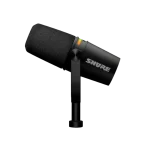 חבילת MV7+ ומעמד שולחני Gator - מיקרופון ומעמד לפודקאסטים מבית SHURE