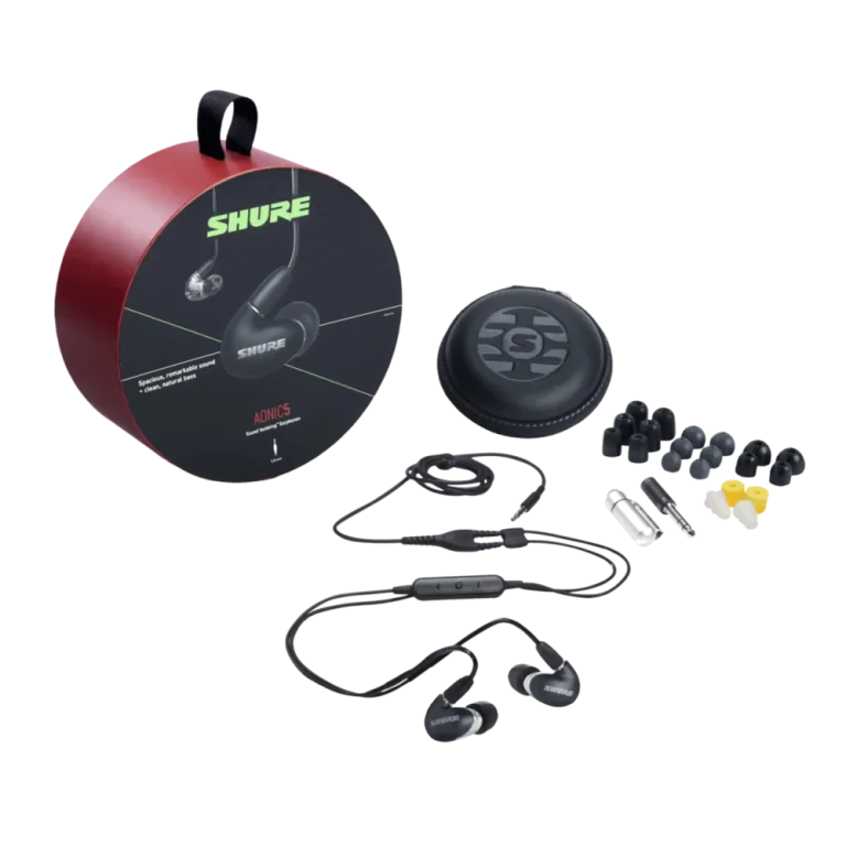 אוזניות IN-EAR מקצועיות דגם AONIC 5 מבית Shure