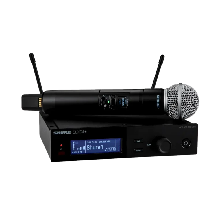 מערכת סאונד אלחוטית דגם SLXD24+/58 מבית Shure