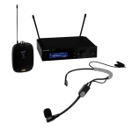 מערכת מיקרופון מדונה אלחוטית דגם SLXD14+/SM35 מבית Shure