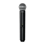 מערכת סאונד אלחוטית דגם Blx24/Sm58 מבית Shure