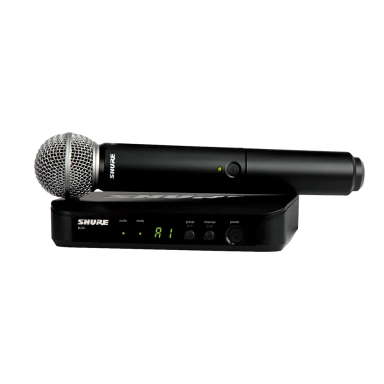 מערכת סאונד אלחוטית דגם Blx24/Sm58 מבית Shure