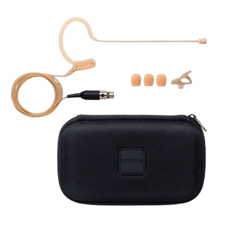 Shure MX153T/O-TQG – מיקרופון אוזן Omnidirectional בצבע Tan