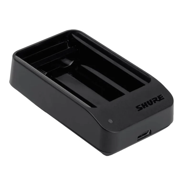 Shure SBC10-903-E – מטען בודד לסוללת SB903 למערכות SLX-D