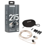 Shure SE215-CL-EFS – אוזניות חוטיות