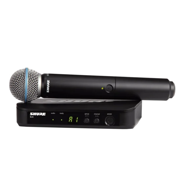 Shure BLX24E/B58-G18 – מערכת אלחוטית עם מיקרופון