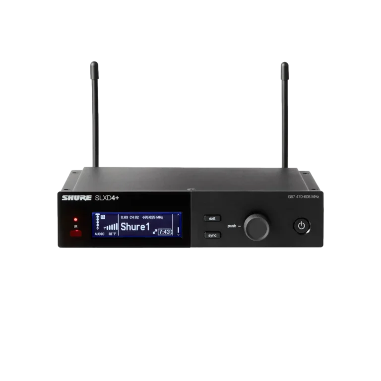 מערכת מיקרופון אלחוטית SLXD24+/B58 מבית Shure