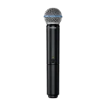 מערכת סאונד אלחוטית דגם Blx24r/B58 מבית Shure