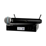 מערכת סאונד אלחוטית דגם Blx24r/B58 מבית Shure