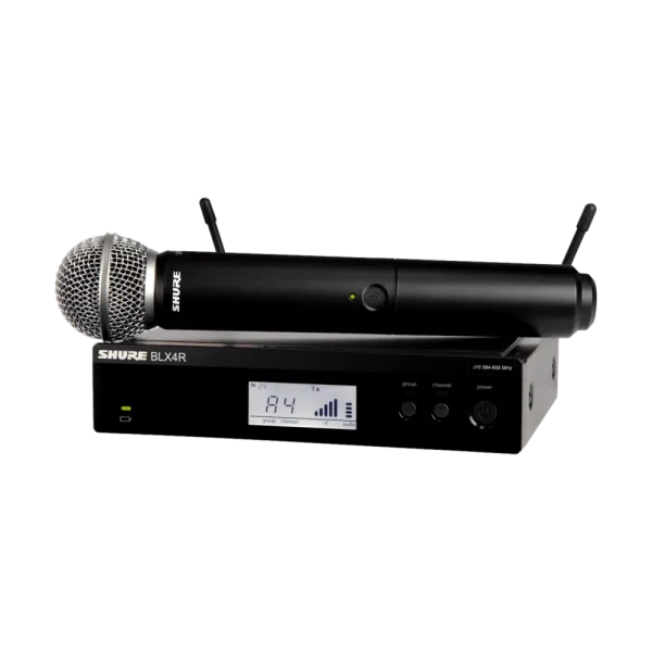 מערכת סאונד אלחוטית דגם Blx24r/Sm58 מבית Shure