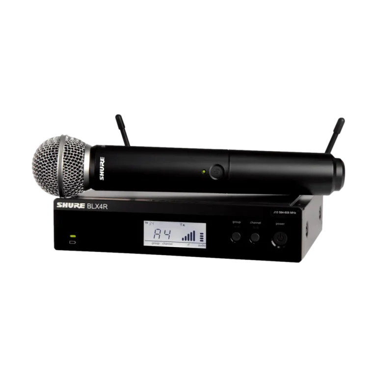 מערכת סאונד אלחוטית דגם Blx24r/Sm58 מבית Shure