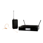 מערכת סאונד אלחוטית דגם BLX14R/MX53 מבית Shure