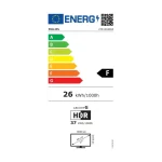 מסך 4K‏ אולטרה "HD 27E1N1800A/00 27 מבית PHILIPS