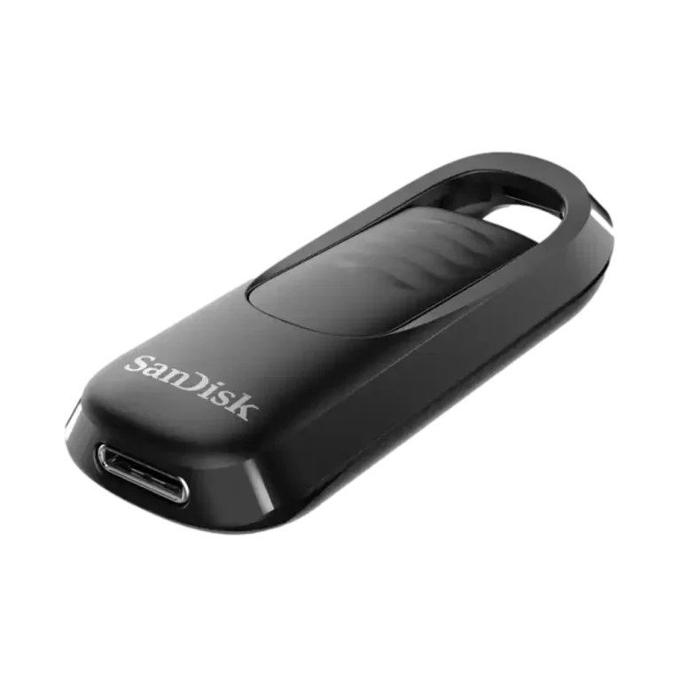 התקן זיכרון דגם Z480 Ultra Slider USB Type-C 1TB בצבע שחור מבית SanDisk