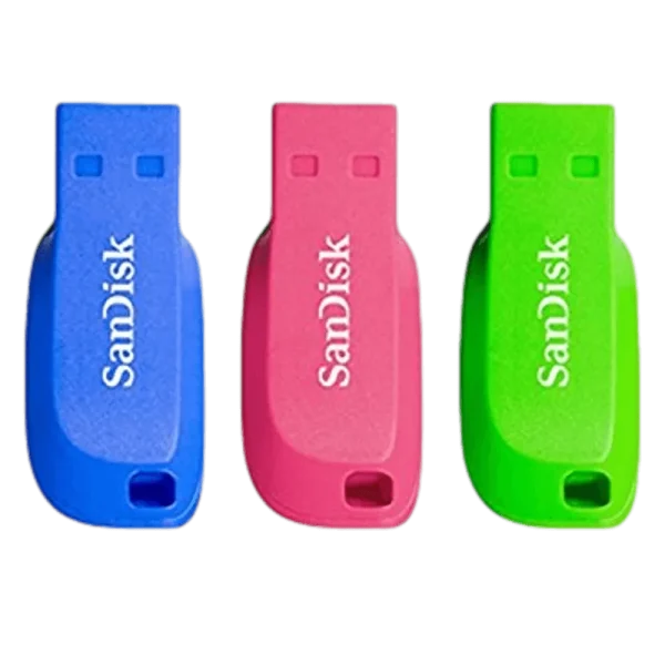 התקן זיכרון SANDISK CRUZER BLAD Z50 16GB - שלוש יחידות