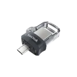 התקן זיכרון SanDisk Ultra OTG Dual Drive m3.0 SDDD3-128G-G46