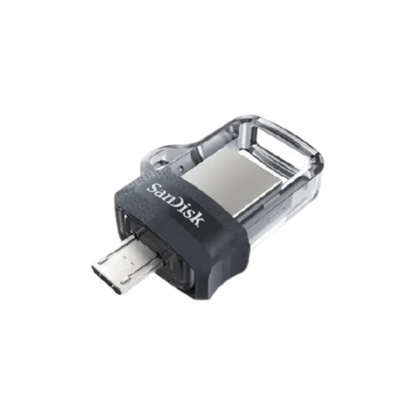 התקן זיכרון SanDisk Ultra OTG Dual Drive m3.0 SDDD3-128G-G46