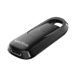 התקן זיכרון דגם Z480 Ultra Slider USB Type-C 256GB בצבע שחור מבית SanDisk