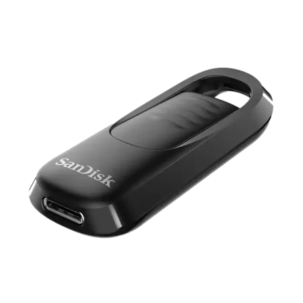 התקן זיכרון דגם Z480 Ultra Slider USB Type-C 256GB בצבע שחור מבית SanDisk