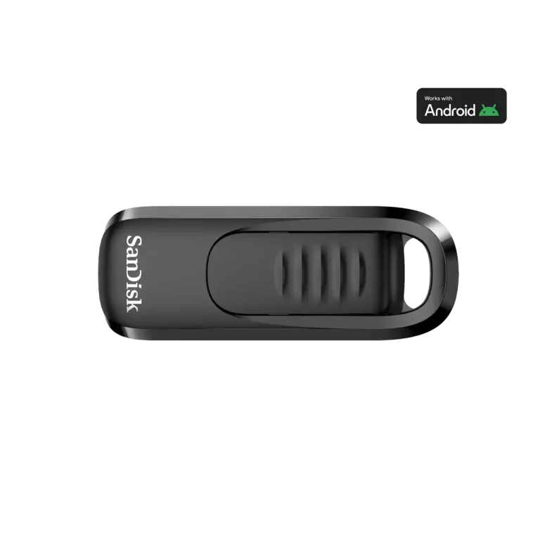 התקן זיכרון דגם Z480 Ultra Slider USB Type-C 512GB בצבע שחור מבית SanDisk