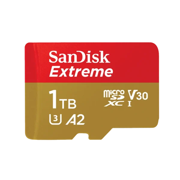 כרטיס זיכרון S.D EX MICRO 4K 190S מבית SANDISK בנפח 1T