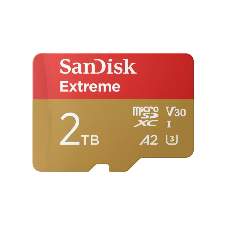 כרטיס זיכרון  SanDisk Extreme micro SDXC בנפח 2TB מהיר במיוחד