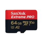 כרטיס זיכרון MICRO S.D EX 4K 200S מבית SANDISK בנפח 64GB