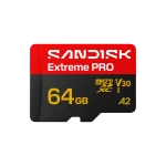 כרטיס זיכרון Extreme PRO microSDXC UHS-I 64GB מבית SanDisk