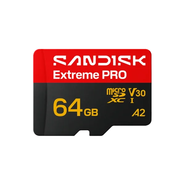 כרטיס זיכרון Extreme PRO microSDXC UHS-I 64GB מבית SanDisk