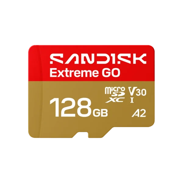 כרטיס זיכרון Extreme GO microSDXC UHS-I 128GB מבית SanDisk