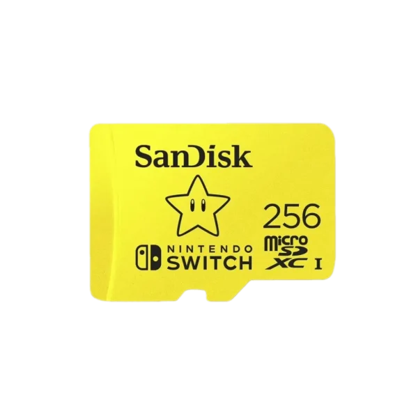 כרטיס זיכרון  microSDXC Nintendo Switch מבית SanDisk בנפח 256GB