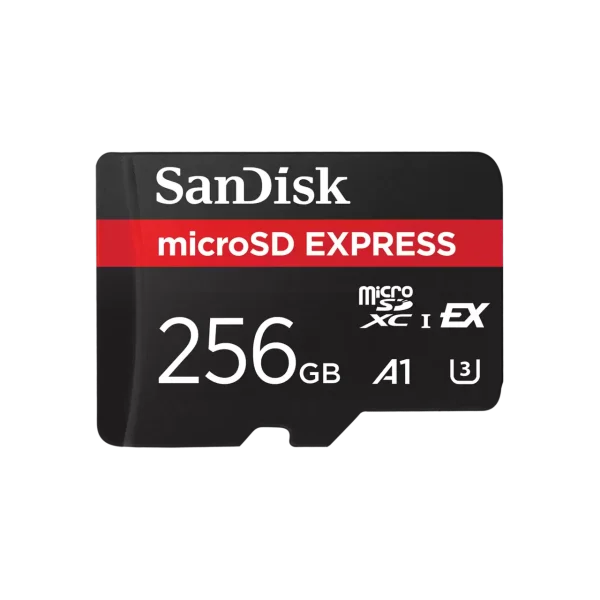 כרטיס זיכרון  SanDisk microSD Express בנפח 256GB