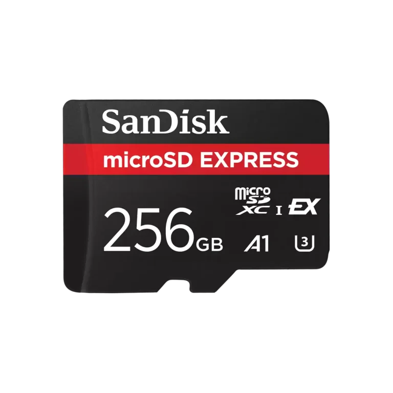 כרטיס זיכרון SanDisk microSD Express בנפח 256GB