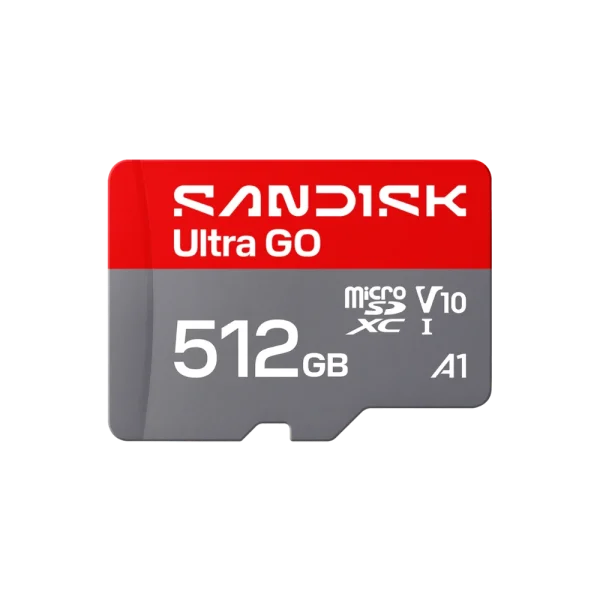 כרטיס זיכרון Ultra GO microSDXC UHS-I 512GB מבית SanDisk