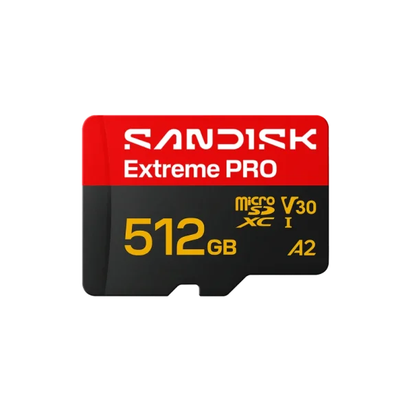 כרטיס זיכרון Extreme PRO microSDXC UHS-I 512GB מבית SanDisk