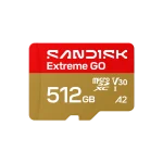 כרטיס זיכרון Extreme GO microSDXC UHS-I 512GB מבית SanDisk