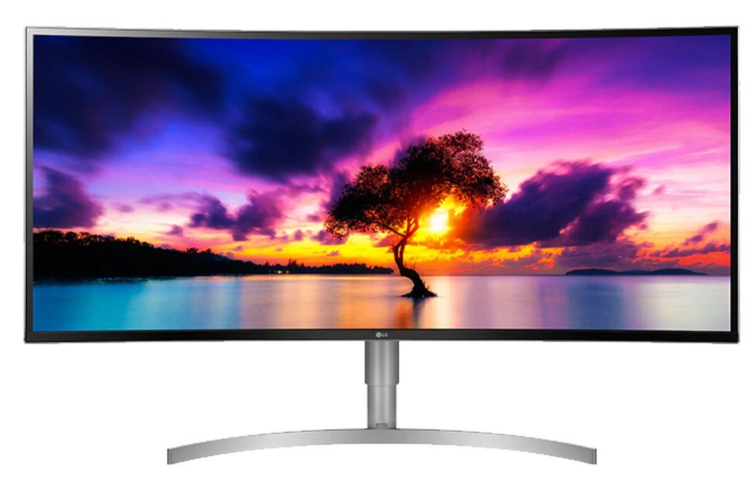 מסך מחשב "38 קעור UltraWide® WQHD+ IPS תוצרת LG דגם: 38WK95C-W