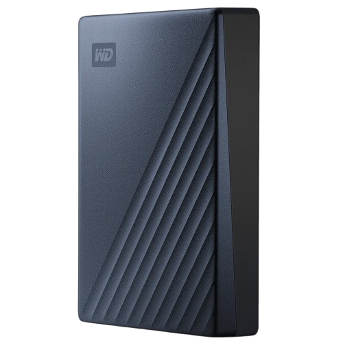 כונן חיצוני WD My Passport Ultra 4TB - כחול