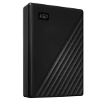 כונן My Passport 6TB מבית WD בצבע שחור