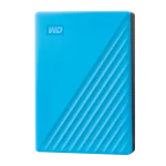 כונן My Passport 6TB מבית WD בצבע כחול